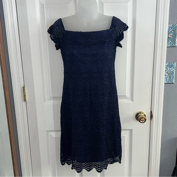 Lilly Pulitzer Off Shoulder Dress - Picture 1 of 9